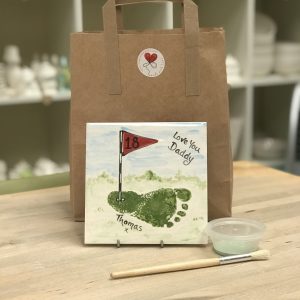 Golf Themed Footprint Takeaway Kit
